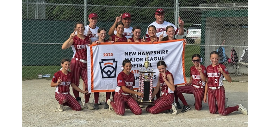 2025 NH Softball State Champions- Concord National Youth Softball